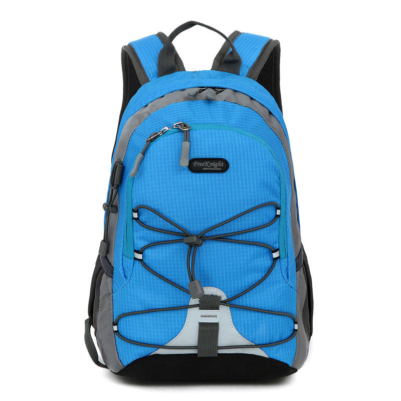 free knight mini backpack Free Knight FK0611 Waterproof Nylon Mini Sports Backpack for Kids Blue – Snow Fly Shop